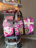 Gothic Kitty Duffle Bag