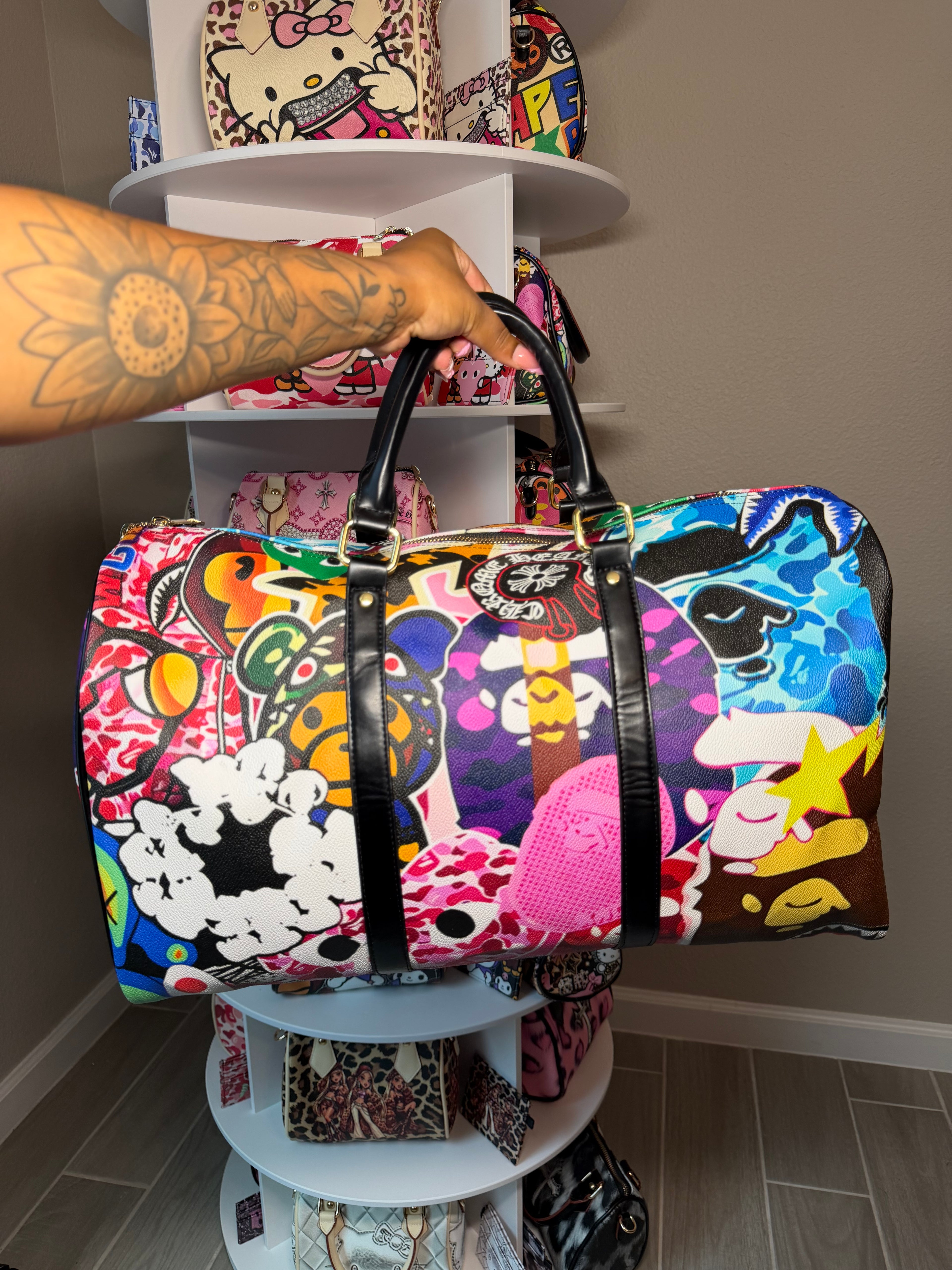 Bape World Tour Duffle Bag