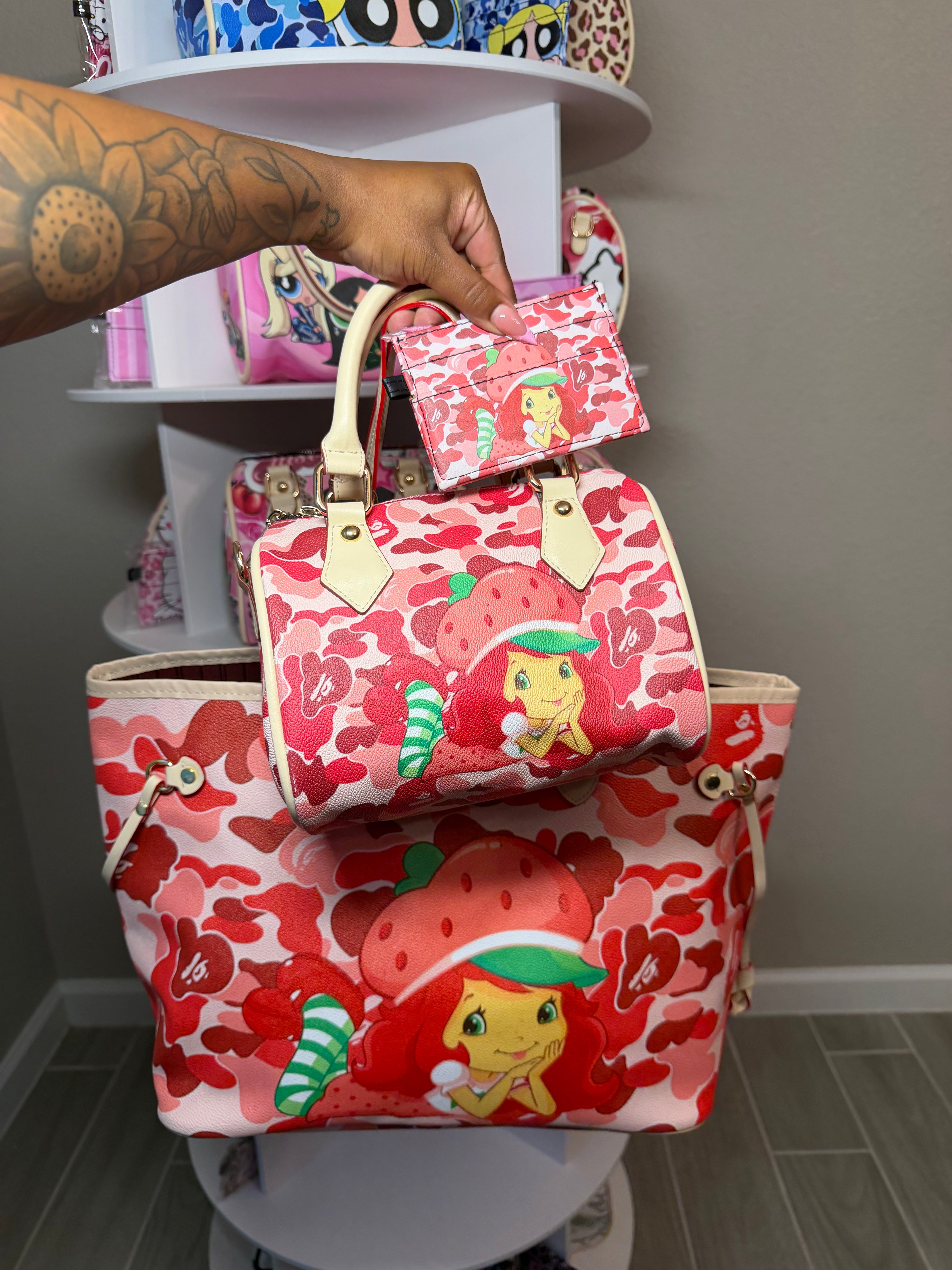 Strawberry x Bape