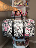 Kitty Loves Chrome Duffle Bag