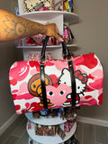 Milo Loves Kitty Duffle Bag